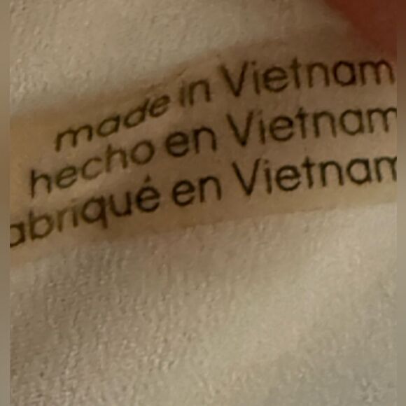 Calvin Klein Black and White Boxy 3/4 Sleeve Blouse - Picture 9 of 10